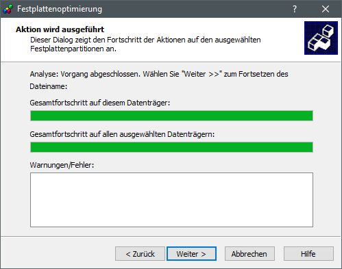 Analyselauf